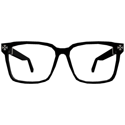 Dark Silver Glasses Roblox item