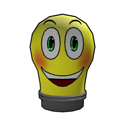 Light bulb Head Fact Attack Adventures Roblox item