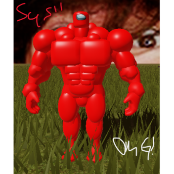 SURVIVE THE RED BUFF AMONG US KILLER