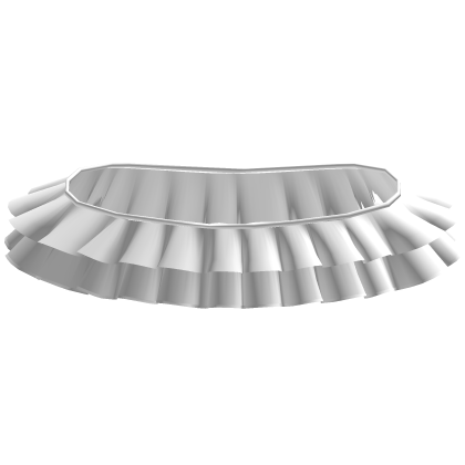 (White) Ruffle Lace Shoulder Sleeve