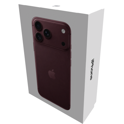 Big Burgundy Phone 18 Pro Max