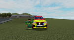 Bedfordshire ambulance.