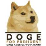 PRESIDENT DOGE!