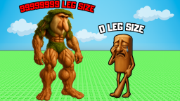 🌼Co sekundę otrzymujesz +1 rozmiar nogi