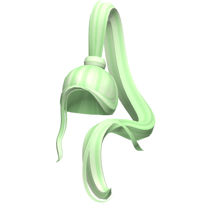 -',ৎ High Popstar Ponytail in Green 
