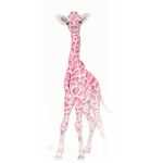 Pink Pastel Giraffes:)
