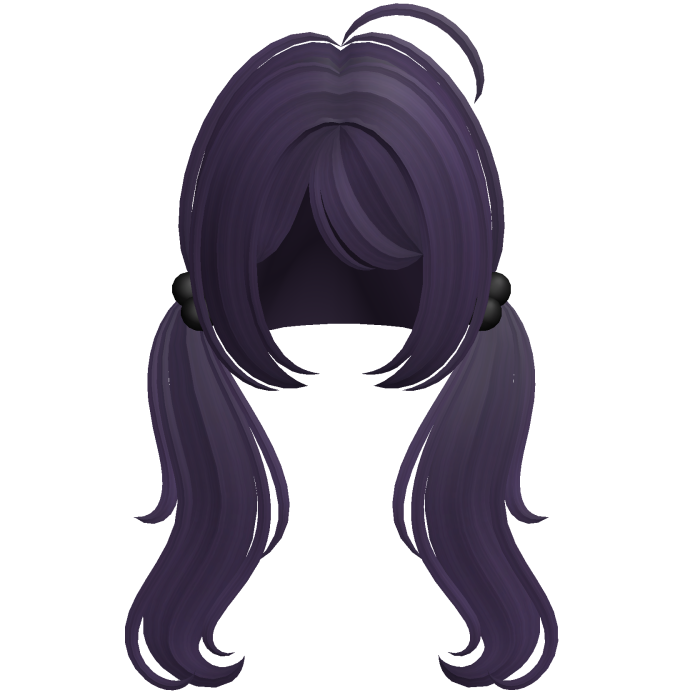 ♡ ꒰ Sweet Adorable Cutecore Pigtails in Purple