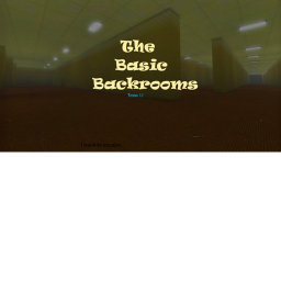 The Basic Backrooms (ALPHA)
