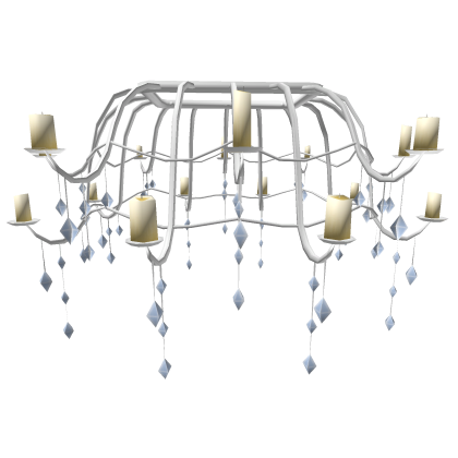 Chandelier Skirt - Silver 3.0