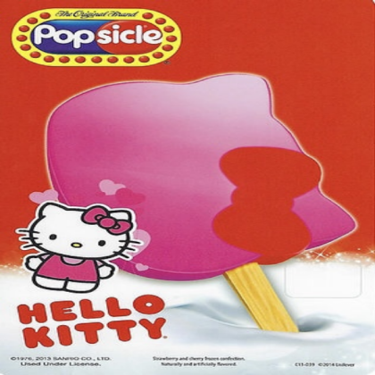 Hello Kitty Popsicle sticker (2015) Roblox decal