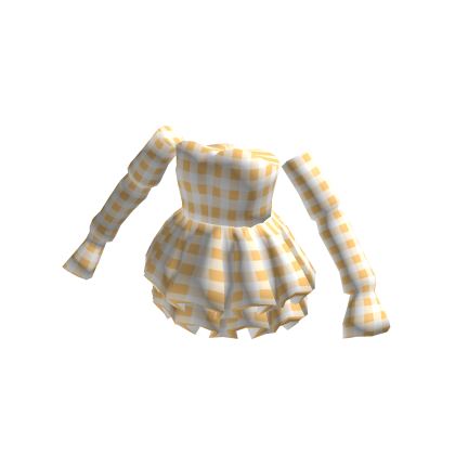 Yellow Off Shoulder Dress thumbnail