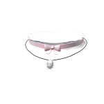 Choker crystal necklace white (3.0)