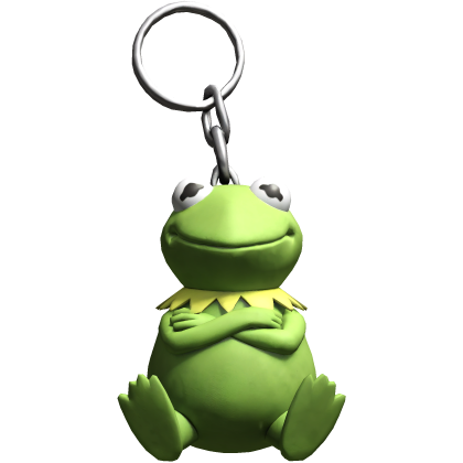 Kermit Frog Keychain