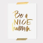 BE NICE!