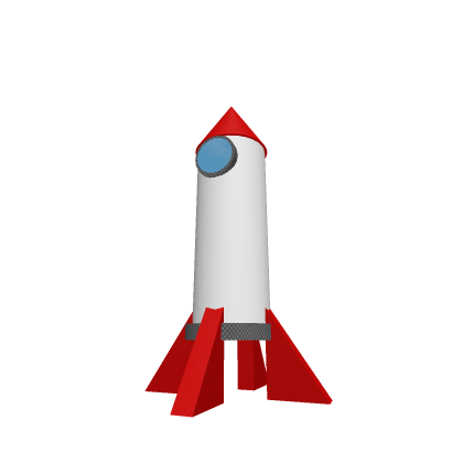 Small Rocket Ship Prop