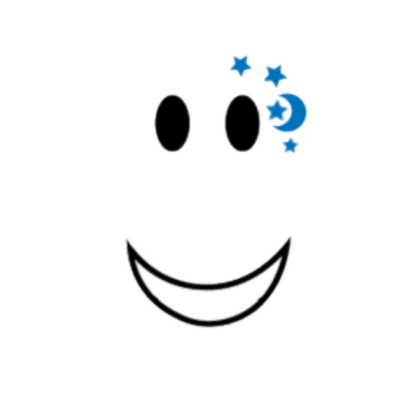 Blue Moonstruck - Free Faces Store Roblox decal