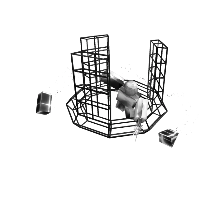 Monochrome Rival Cage Crown