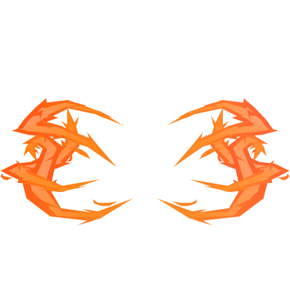 Orange Flames Fire Aura