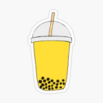 Yellow boba