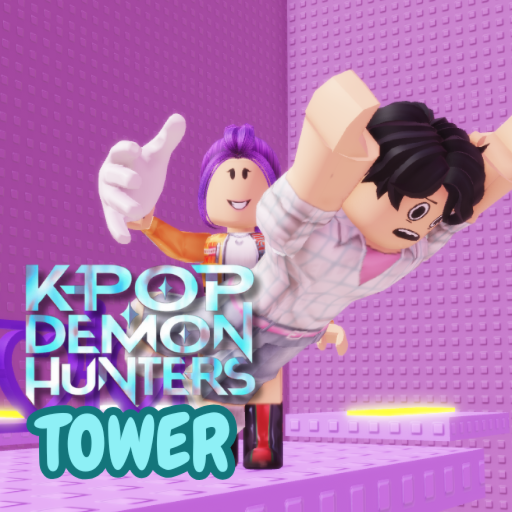 ⚔️KPOP Demon Hunters Towers⚔️ official Roblox game thumbnail
