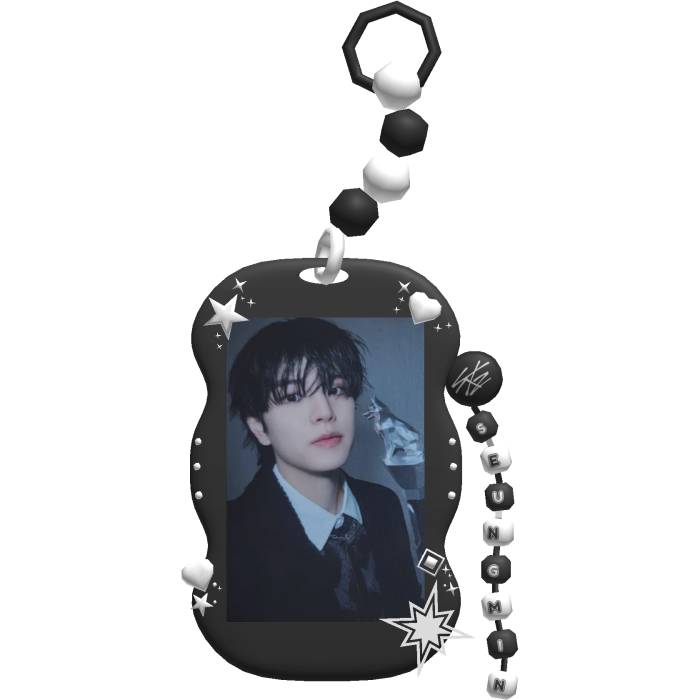 STRAYKIDS Seungmin Photocard SKZ Kpop Keychain