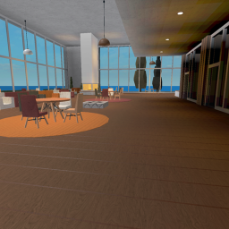 Roleplay , talk to each other at moonlight office