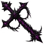 Pink Demonic Cross
