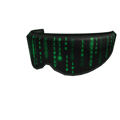 Matrix Code Hacker Visor