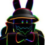 cartoony Rainbow friends good guy fun