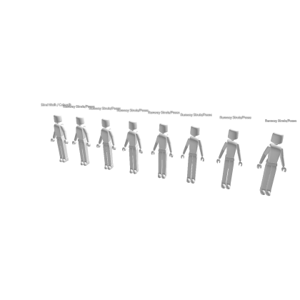 Runway Struts/Poses