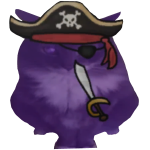 Eyatigrod after becoming a purple pirate