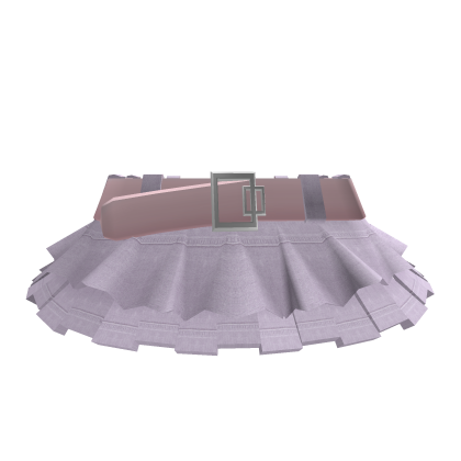 💖Y2K Lilac Ruffle Denim Skirt 3.0 thumbnail