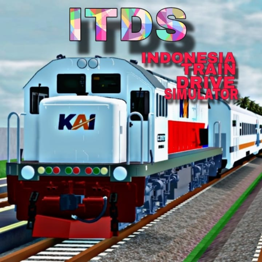 INDONESIA TRAIN DRIVE SIMULATOR official Roblox game thumbnail