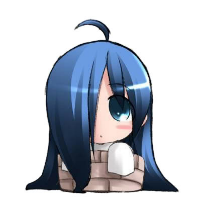 Shy girl chibi Roblox decal