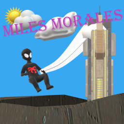 SPIDERMAN MILES MORALES web slinging