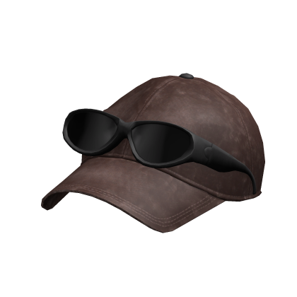 Faded Cap with Sunglasses