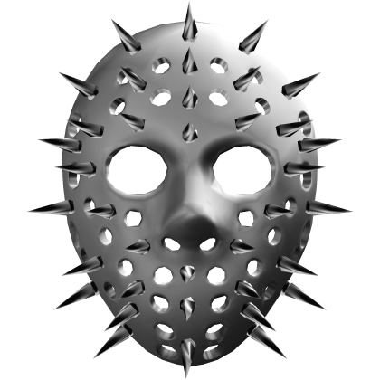 2000s Spiked Halloween Hockey Mask (White) Roblox item