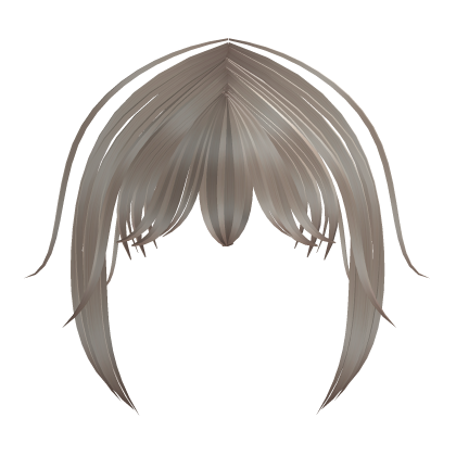 Ash Blonde Anime Hair Bangs Roblox item