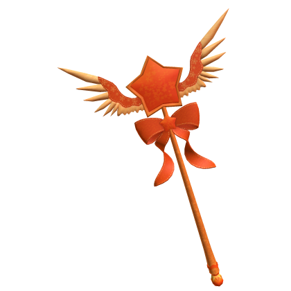 orange magical girl star wand Roblox item