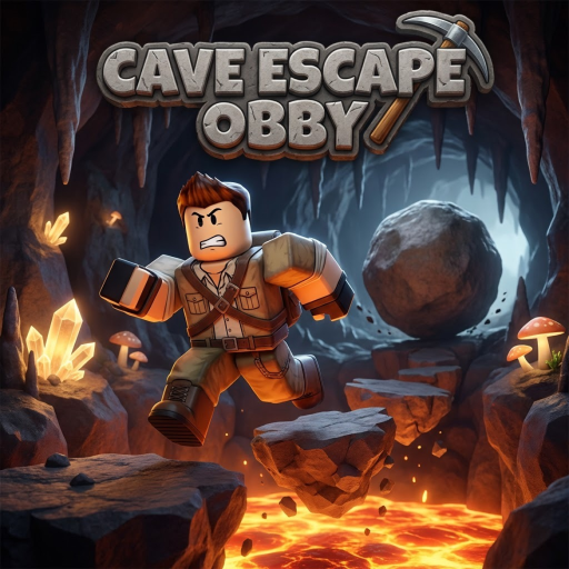 Cave Escape Obby ⛰️🔦