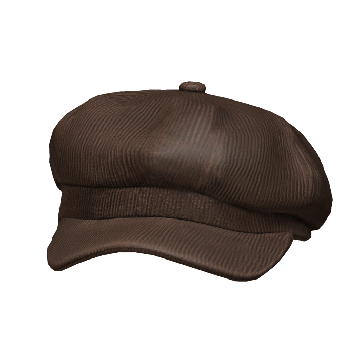 Brown Beret Hat