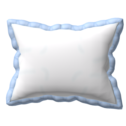 Pillow White & Blue Roblox item