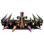 (CODE= 5355 ) Cross of Eternal Party Thorned Crown