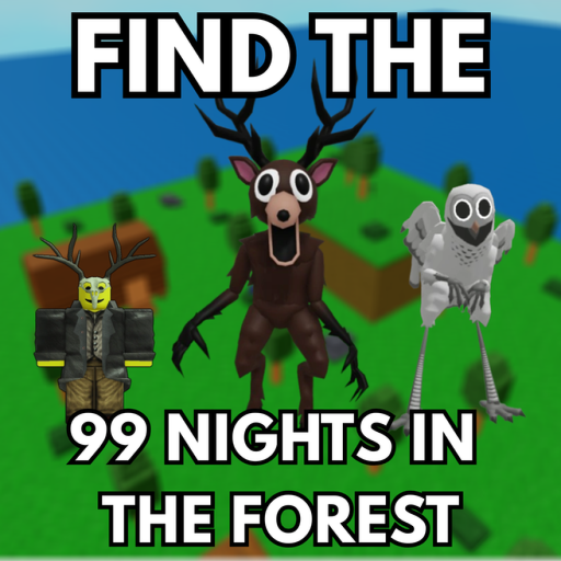 Find The 99 Nights in the Forest official Roblox game thumbnail
