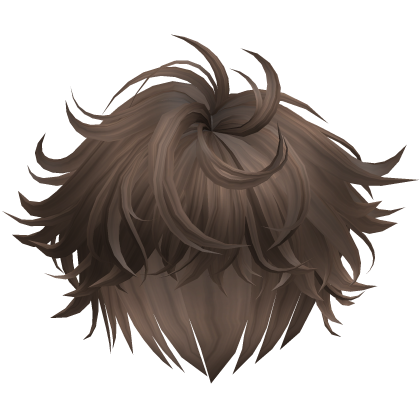 Stylish Messy Anime Boy Hair (Brown) Roblox item