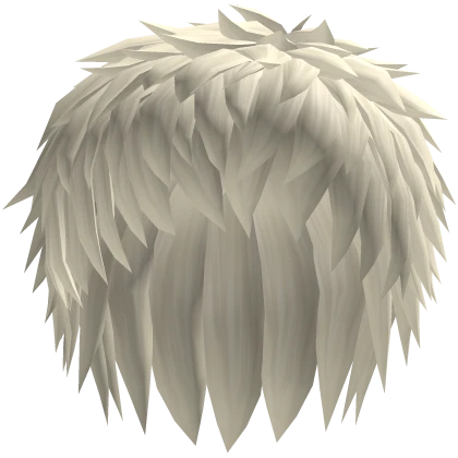 Roblox hair preview for Blonde Messy Hair