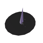 Purple Robloxian Head Spike. 2025 Roblox Egg