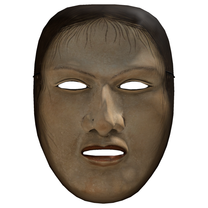 Noh Mask Omen Kabuki