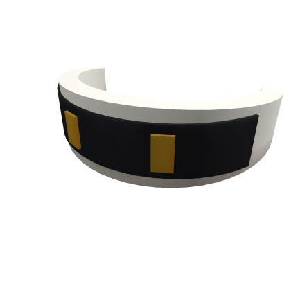 GM Series 5 - Blade Visor White Gold Roblox item