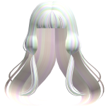 ♡ FREE Pastel Rainbow Chobits Hair